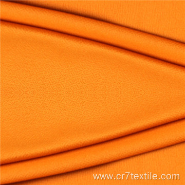 Wool Peach Polyester 4 Way Spandex Knitted Fabric